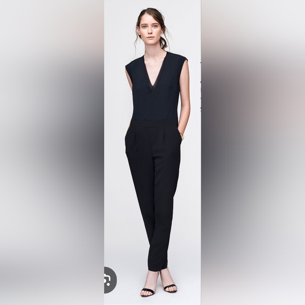 98. Rebecca Taylor Silk Blend Jumpsuit